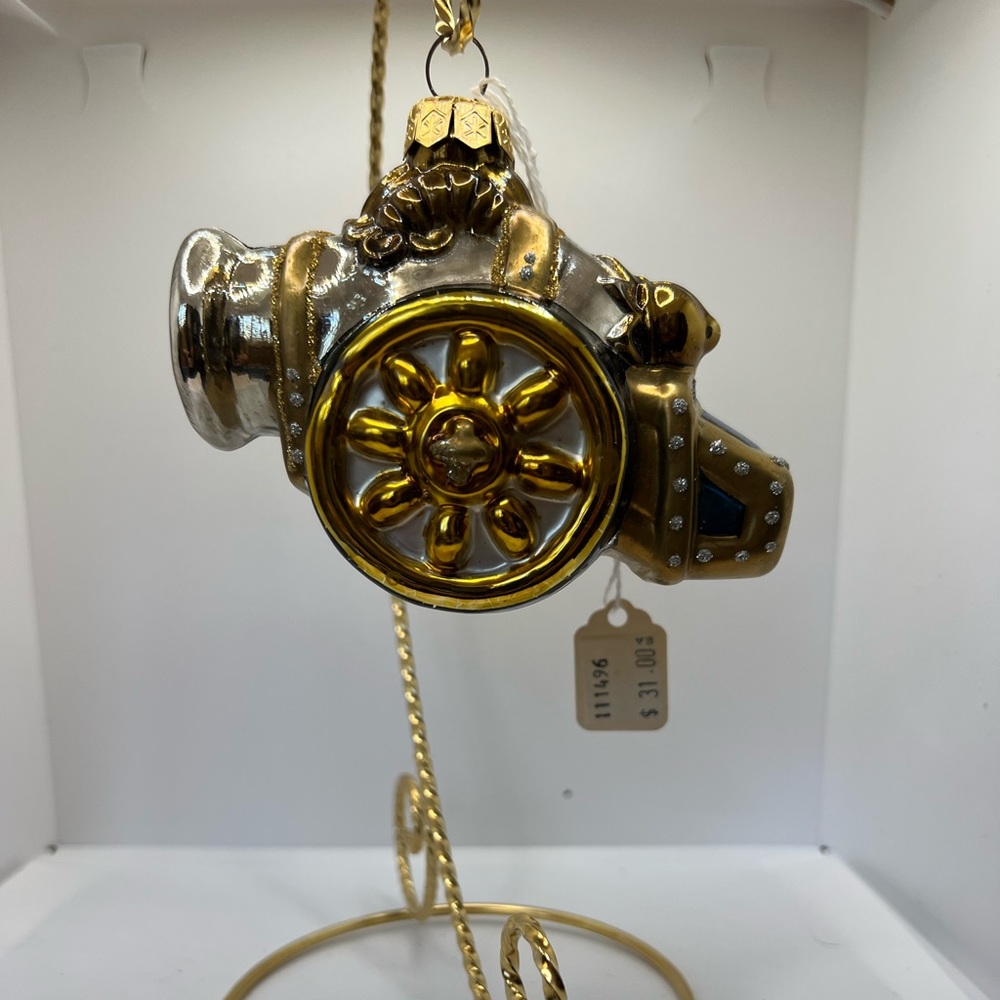 Polonaise Civil War Canon Christmas Ornament
